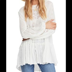 NWOT Free People KISS KISS tunic
